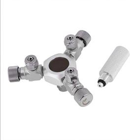 img 3 attached to 🐠 Yosoo CO2 Splitter: 2/3 Way Lever Valve Regulator for Aquarium, Fish Tank Accessories Distributor