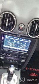 img 5 attached to Двойная автомобильная стереосистема Din с Apple Carplay Android Auto Bluetooth Handsfree Mirror Link 7-дюймовый сенсорный экран USB SD FM-аудиоприемник с резервной камерой Управление на руле Беспроводной пульт дистанционного управления