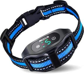 img 4 attached to ⚡️ Rechargeable MODUS Bark Collar with Beep Vibration Dog Shock Collar for Small Medium Large Dogs - Humane Anti Bark Collar | 5 Adjustable Sensitivity Levels