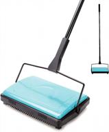 efficient yocada carpet sweeper cleaner: ideal for home, office & low carpets - pet hair, dust & small rubbish cleaning made easy! logo