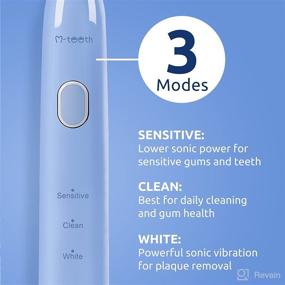 img 2 attached to 🦷 M-Teeth X5 Rechargeable Toothbrush Highly Recommended for Optimal Oral Care