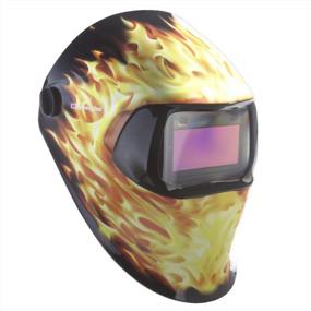 img 3 attached to 3M Speedglas 100 Welding Helmet Blazed 07-0012-31BZ/37233(AAD), With ADF 100V