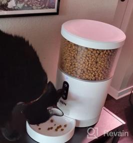 img 6 attached to HBN Automatic Cat Feeder With HD 1080P Camera,Dog Food Dispenser Work With Alexa And Voice Recorder,Wi-Fi Enabled App Control