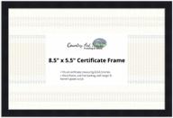 🖼️ simple things certificate frame in black wood логотип