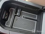 img 1 attached to Jaronx Console Vault Box For Toyota RAV4 2019-2023: Center Console Lock Box For Secure Storage, Organizer, And Security, Compatible With RAV4 Models From 2020-2023 review by Charles Woods