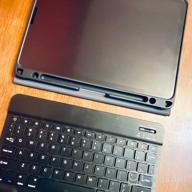 img 1 attached to Enhance Your IPad Experience With CHESONA Keyboard Case: Compatible With IPad Pro 11 And IPad Air 5Th Generation review by Nathan Guzman