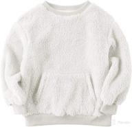 sherpa pullover sweatshirts pocket winter apparel & accessories baby boys via clothing logo