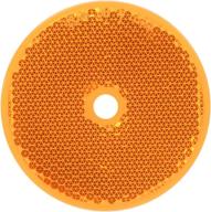 grand general 80825 round amber 2-3/8” reflector: 🚚 ideal for trucks, towing, trailers, rvs, buses (1 pack) logo