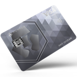 monaco space gray card logo