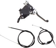 woostar 7/8" 22mm thumb throttle with dual brake lever: replacement for 2 stroke 43cc-50cc taotao mini atv логотип