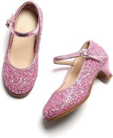 img 4 attached to 👧 THEE BRON Girls' Toddler/Little/Medium Flats Shoes