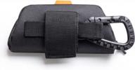 versatile utility case with abs belt clip and molle straps - perfect small tool bag for jeep, car, and bike - tough-built pouch for glasses, keys, edc tools, and more - gpca logo