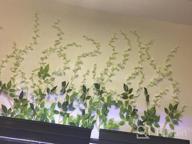 img 1 attached to Stunning White Artificial Wisteria Garland For Home And Wedding Decoration - 12 Pack 3.6 Feet/Piece By DearHouse review by Jacob Mayberry
