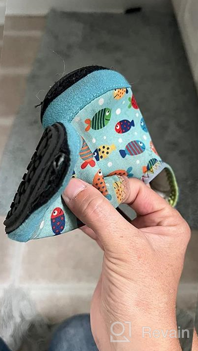 img 1 attached to 👶 Apolter Baby Swim Shoes: Non-Slip Aqua Socks for Boys and Girls review by Non Martin