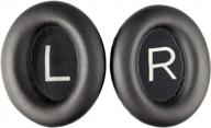 upgrade your bose nc-700 headphones with black replacement ear-pads cushions logo