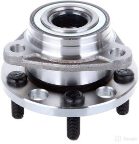 img 4 attached to 🔧 OCPTY 513017 Front Wheel Bearing Hub Assembly - 5 Lugs, Compatible with Buick Skyhawk, Skylark, Somerset; Cadillac Cimarron; Chevy Beretta, Cavalier, Corsica; For Oldsmobile Achieva, Calais, Firenza; Pontiac Sunbird