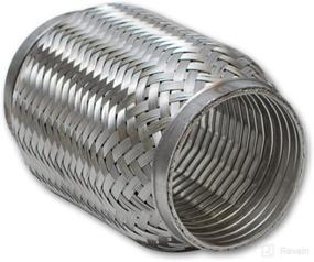 img 1 attached to 🔒 Highly Durable Vibrant 60704 2.25" x 4" Stainless Steel Coupler with Flexible Design