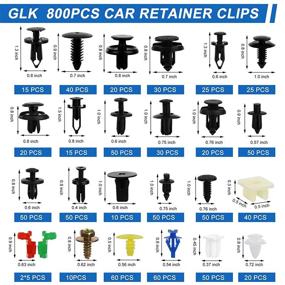 img 3 attached to GLK Retainer Clips Plastic Fasteners