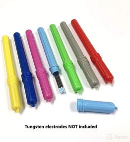 img 1 attached to Assorted Tungsten Storage Tube Set - Blue Demon (Red, Green, Blue, Pink, Yellow, Gray, Lt Blue)