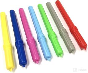 img 2 attached to Assorted Tungsten Storage Tube Set - Blue Demon (Red, Green, Blue, Pink, Yellow, Gray, Lt Blue)