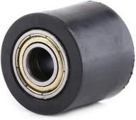 🏍️ anauto 8mm/10mm drive chain pulley roller slider tensioner wheel guide for street bike motorcycle atv - 10mm-black: product review and best deals логотип