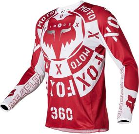 img 1 attached to 🏍️ Enhanced SEO: Fox Racing Men's 360 Nobyl MX Jersey