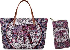 img 4 attached to JoyLamoria Catcher Shoulder Handbag Leather Women's Handbags & Wallets via Satchels