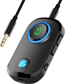 img 4 attached to Bluetooth Transmitter Receiver Microphone Wireless Car Electronics & Accessories