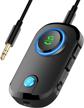 bluetooth transmitter receiver microphone wireless car electronics & accessories logo