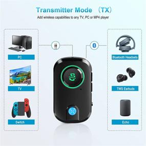 img 3 attached to Bluetooth Transmitter Receiver Microphone Wireless Car Electronics & Accessories