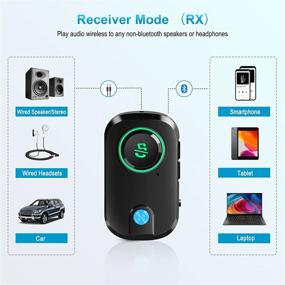 img 2 attached to Bluetooth Transmitter Receiver Microphone Wireless Car Electronics & Accessories