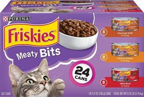 img 3 attached to Разнообразие для взрослых Friskies Meaty Bits