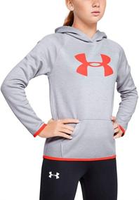 img 4 attached to Active offers Under Armour Fleece Daiquiri Heather Girls' Apparel