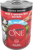 🐶 purina one smartblend canned wet dog food: premium nutrition for your canine companion logo