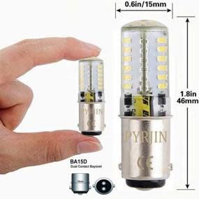 img 3 attached to 💡 Pack of 2 - 1142 Ba15d LED Bulbs 6000K 5W, Waterproof, 12V Low Voltage Double Contact Bayonet Light Bulb Equivalent to 35W for RV Trailer, Camper, Marine - 1004 1076 1130 1142 1176 LED Bulb
