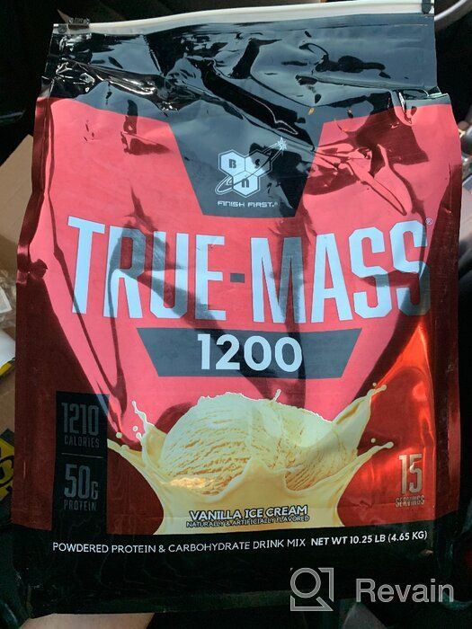 img 1 attached to 🥤 BSN True-Mass 1200 Gainer: 4700 g Strawberry Milkshake – Mega Size for Maximum Gains review by Bogusawa czyska ᠌