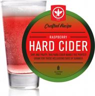 craft delicious raspberry hard cider with brewdemon 2-gal recipe kit - 5.5% abv perfect batch logo