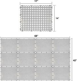 img 2 attached to OCEANPAX Cat Scat Mat: 16 X 13 Inch Square Cat Deterrent with Prickle Strips - Keep Your Cats from Digging Outdoors