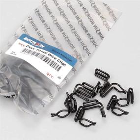 img 2 attached to 🔧 Premium Quality 30-Piece Door Trim Panel Fasteners Clips for Ford Mustang, Dodge, Chrysler, Plymouth - Perfect Fit for Your Classic Muscle Car!