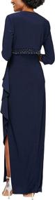 img 3 attached to Alex Evenings Womens Empire Regular Women's Clothing - Dresses