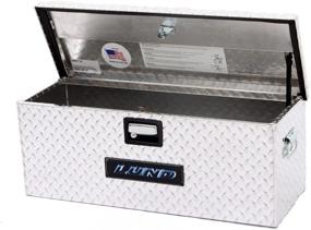 img 1 attached to 📦 Lund 288271A 32-Inch Aluminum ATV Storage Box: Diamond Plated, Silver - Efficient Storage Solution!