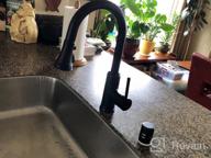 img 1 attached to Upgrade Your Kitchen With Soosi Touchless Motion Sensor Faucet - 3-Function With Pull Down Sprayer And Spot Free Oil Rubbed Bronze Finish review by Andrew Roll