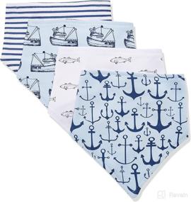 img 3 attached to Yoga Sprout Baby Bandana Teether Feeding best for Bibs & Burp Cloths