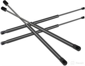 img 4 attached to ECCPP Liftgate and Window Glass Lift Supports for Jeep Commander 2006-2009 - Set of 4 Struts