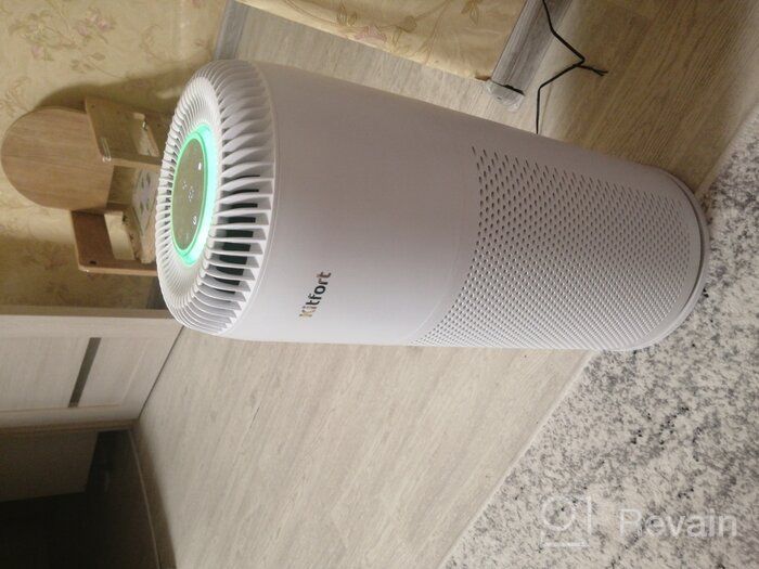 img 1 attached to Kitfort Air Purifier KT-2813, white review by Ada Bokowska - Haczk ᠌