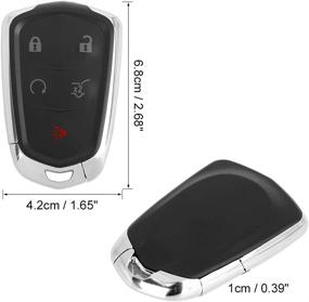 img 3 attached to 🔑 Enhanced 315Mhz HYQ2AB Keyless Entry Remote Key Fob for Cadillac SRX 2015-2016 - X AUTOHAUX Replacement