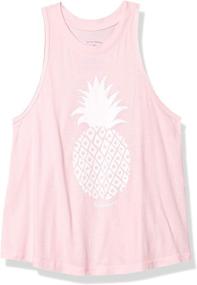 img 3 attached to 🌟 Billabong Girls Firecracker Crystal Graphic Girls' Tops, Tees & Blouses