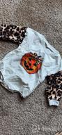 img 1 attached to Get Your Little Pumpkin Ready For Halloween With Our Oversized Pumpkin Sweatshirt Romper Onesie For Baby Girls And Boys review by Dan Worku