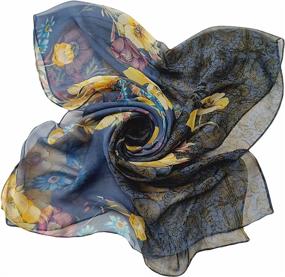 img 2 attached to 🧣 Acotavie Lightweight Scarves for Women - Stylish Fashion Holiday Accessories - Scarves & Wraps