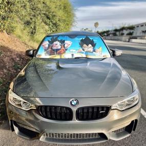 img 3 attached to Dragon Ball Goku Vegeta Sunshade